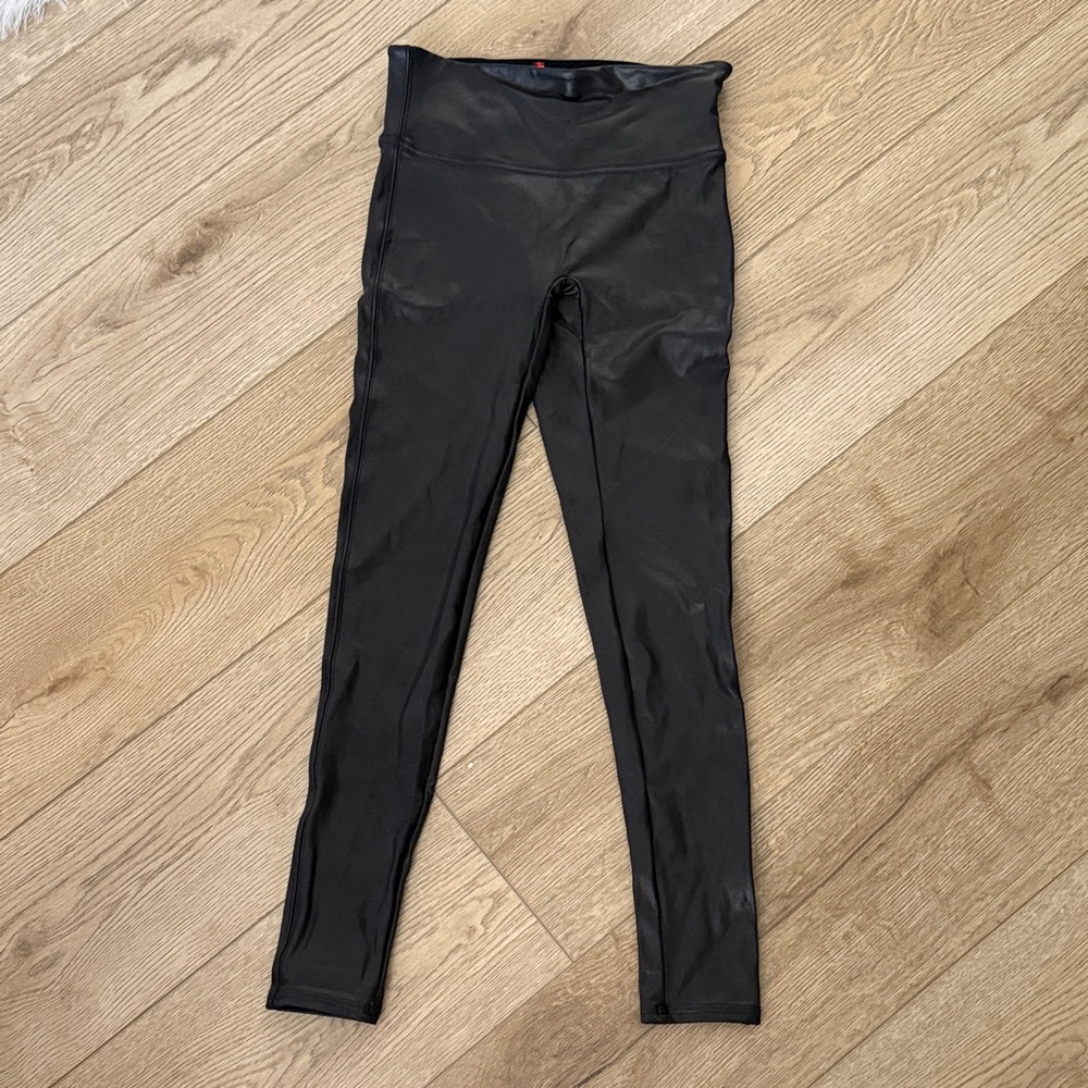 Spanx Black High-Waisted Leggings